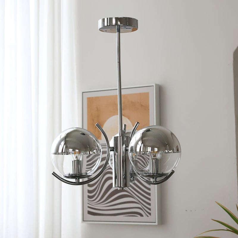 Space Ball Chandelier