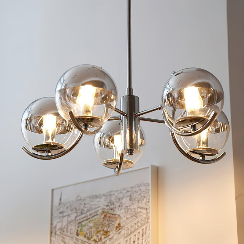 Space Ball Chandelier