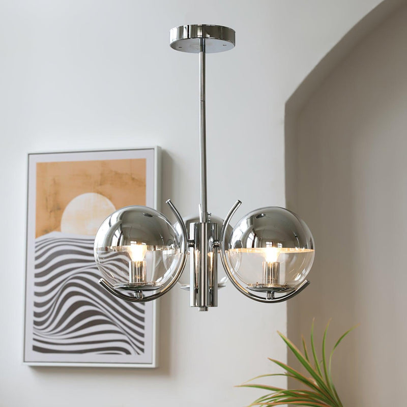 Space Ball Chandelier