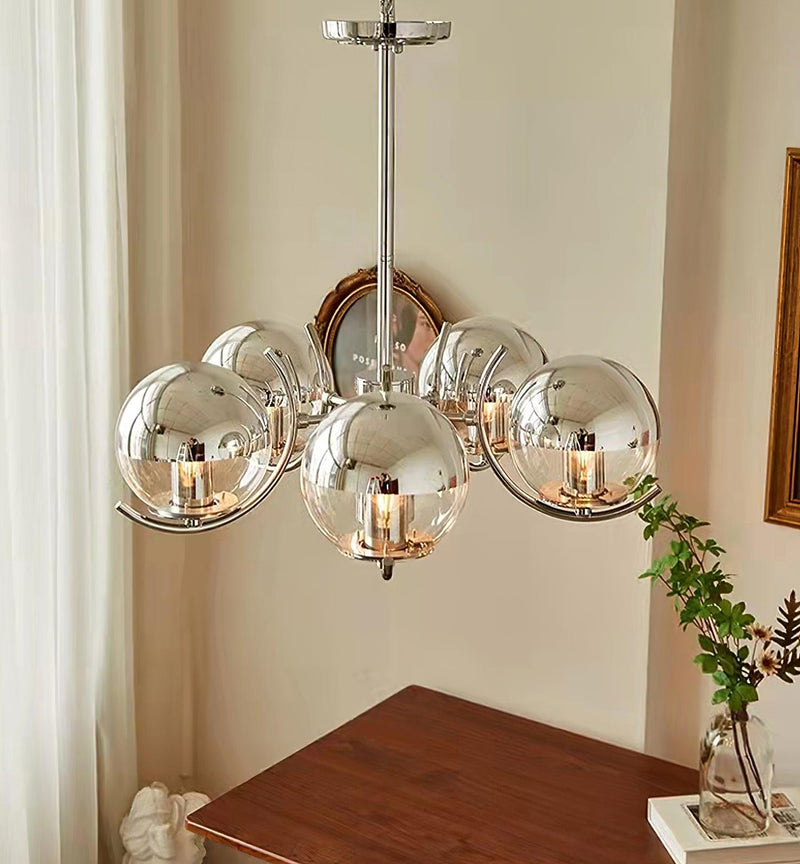 Space Ball Chandelier