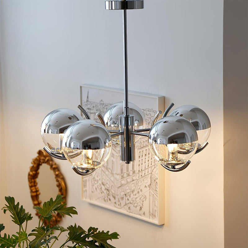 Space Ball Chandelier