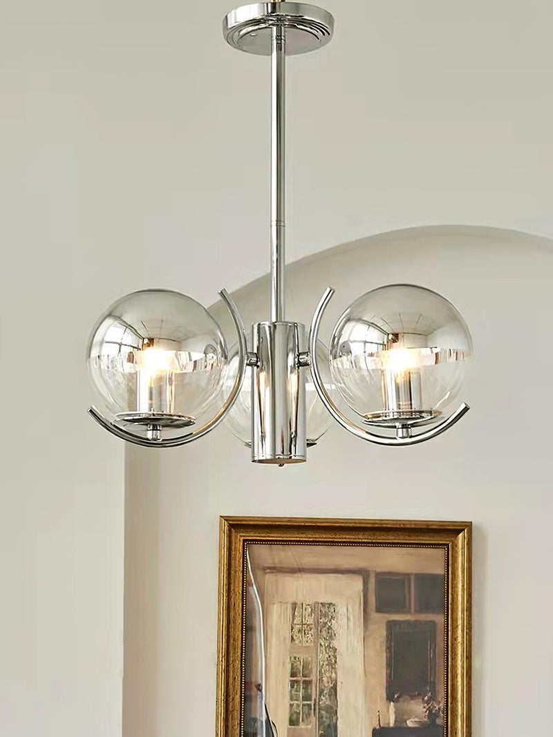 Space Ball Chandelier