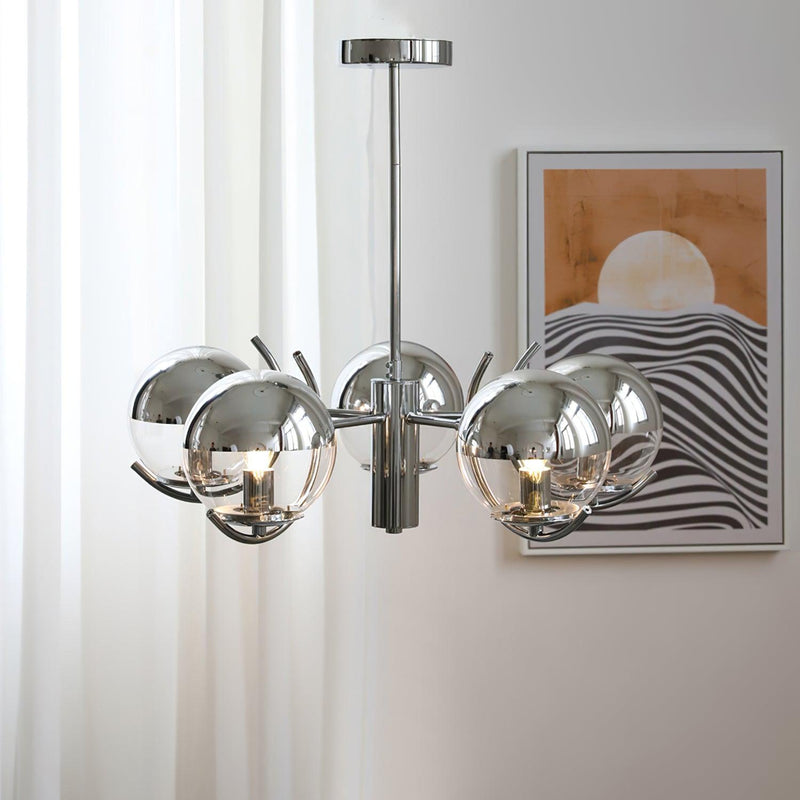 Space Ball Chandelier