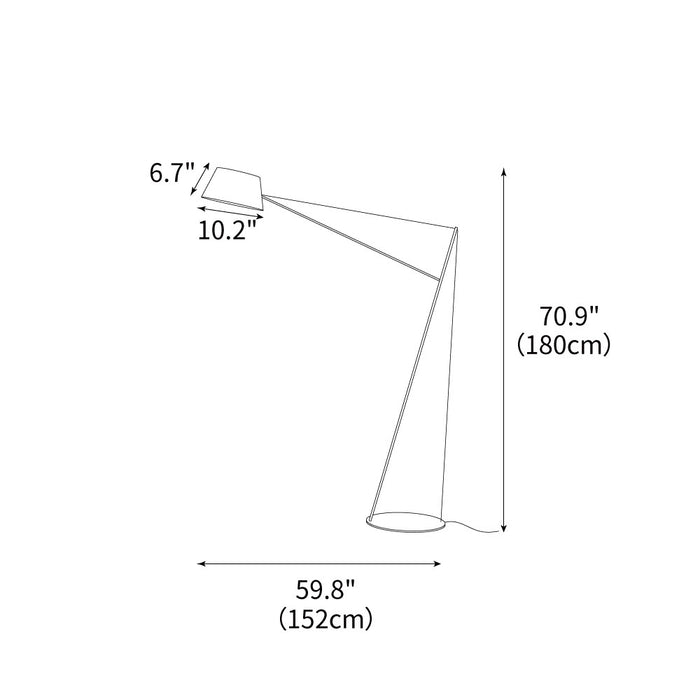 Spar Floor Lamp 59.8"