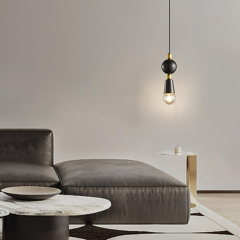 Spindle Pendant Light 3.9"