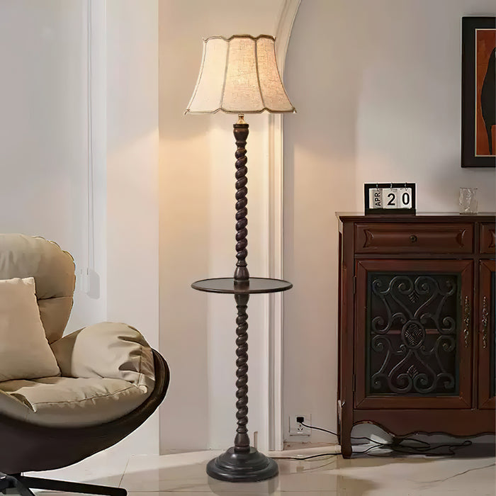 Spiral Floor Lamp 17.7"