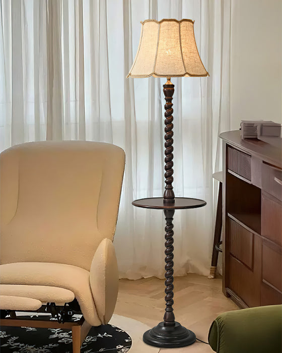 Spiral Floor Lamp 17.7"