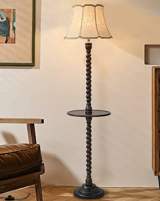 Spiral Floor Lamp 17.7"