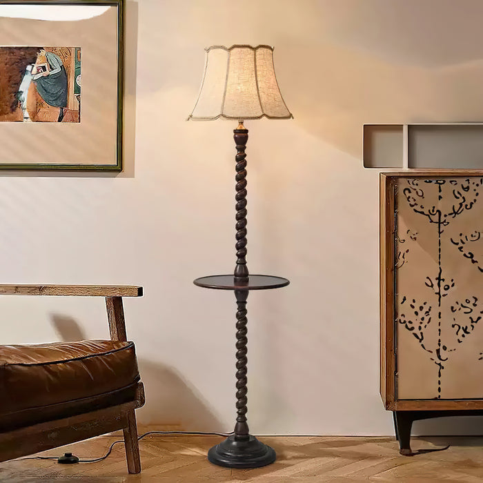 Spiral Floor Lamp 17.7"