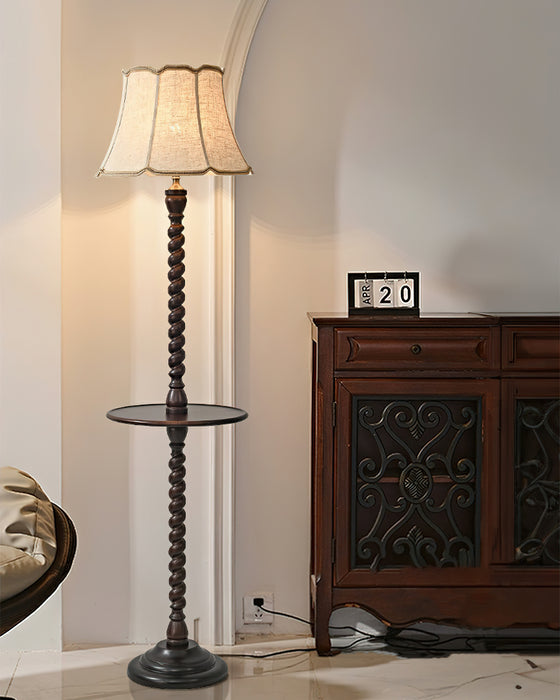 Spiral Floor Lamp 17.7"