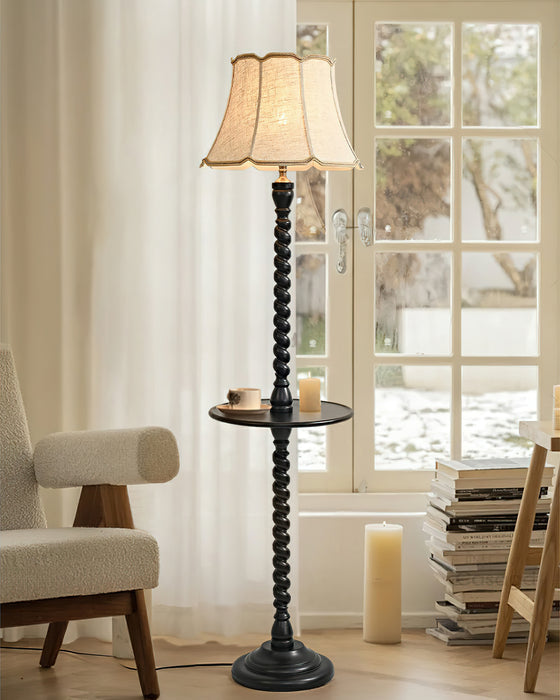 Spiral Floor Lamp 17.7"