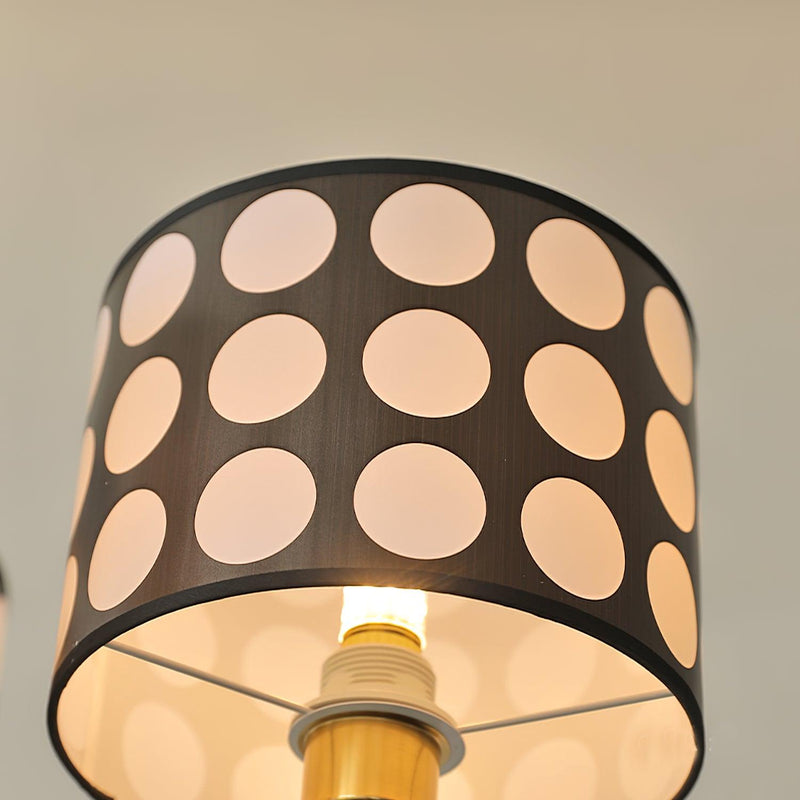 Spotted Shade Chandelier