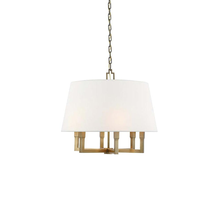 Square Tube Pendant Light 23.6"