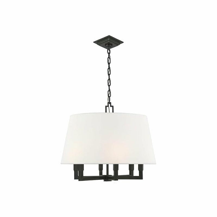 Square Tube Pendant Light 23.6"