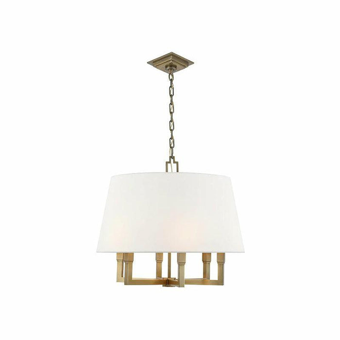 Square Tube Pendant Light 23.6"