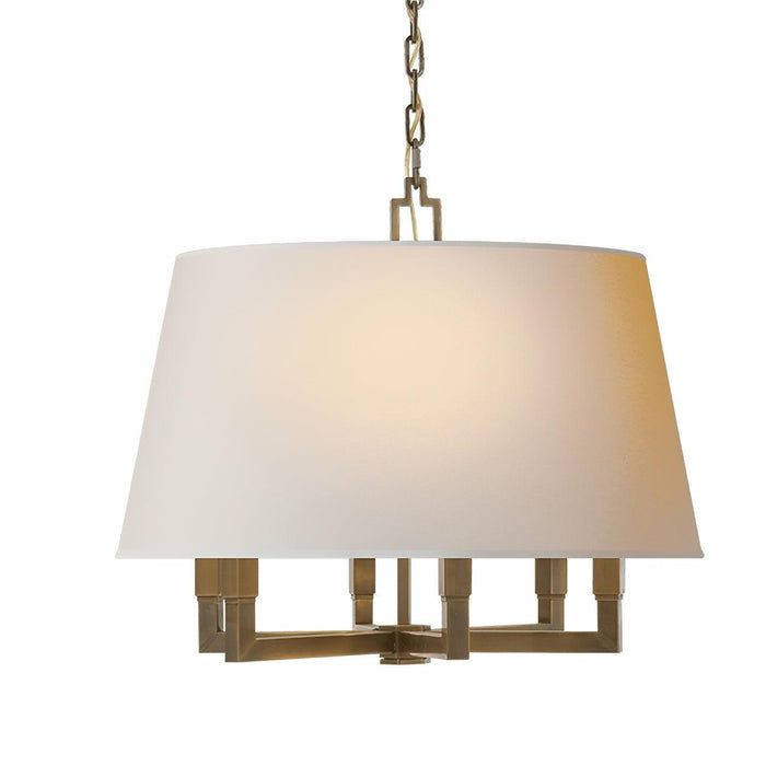 Square Tube Pendant Light 23.6"