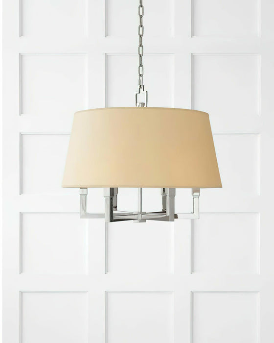 Square Tube Pendant Light 23.6"