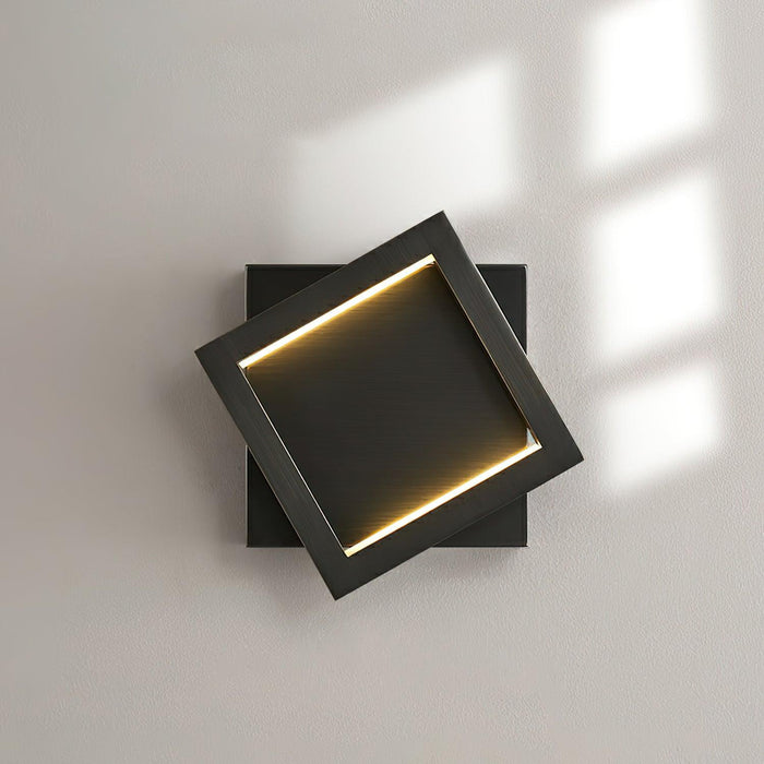 Square Wall Light 7.5"