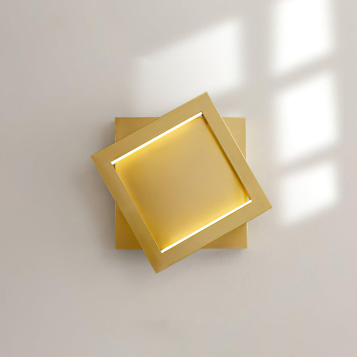 Square Wall Light 7.5"