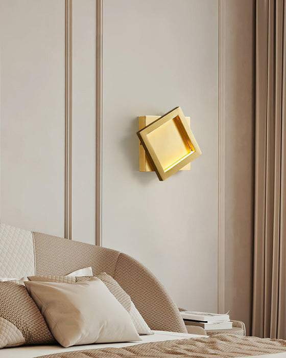 Square Wall Light 7.5"