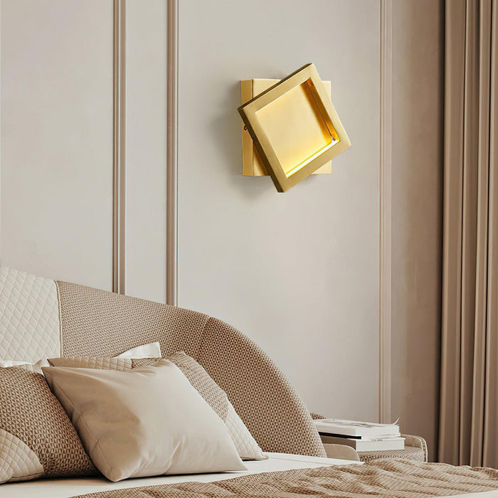 Square Wall Light 7.5"