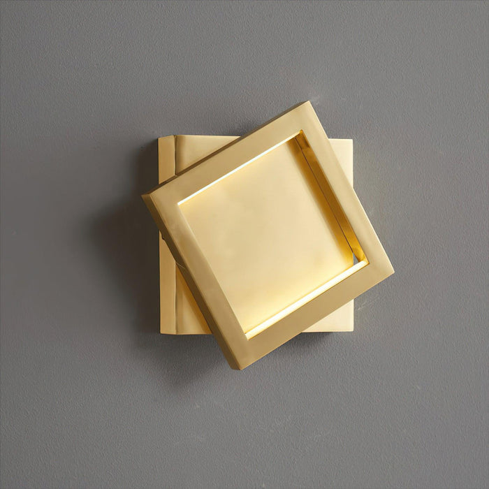 Square Wall Light 7.5"