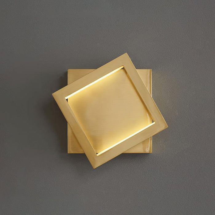 Square Wall Light 7.5"