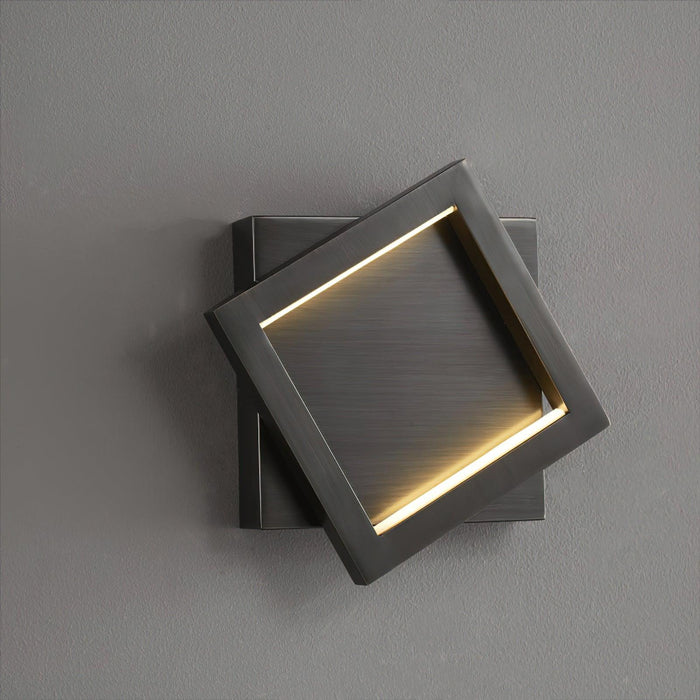 Square Wall Light 7.5"