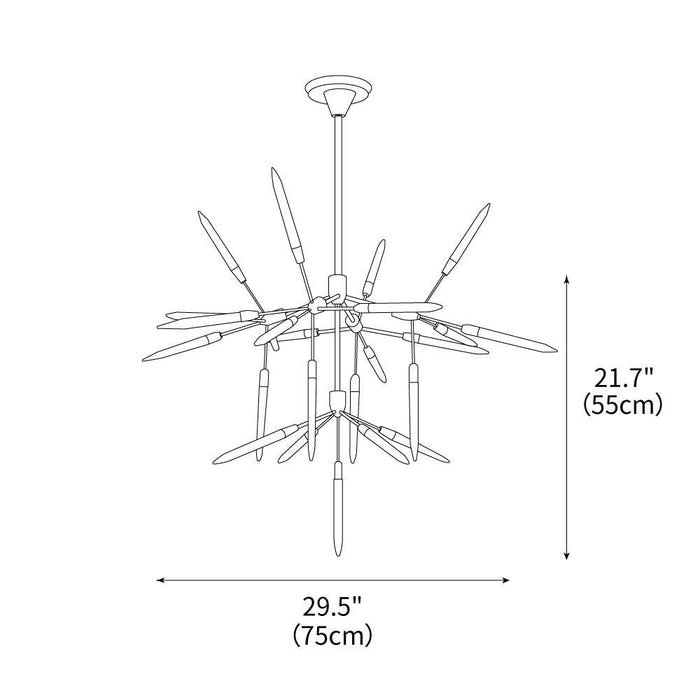 Starburst Chandelier