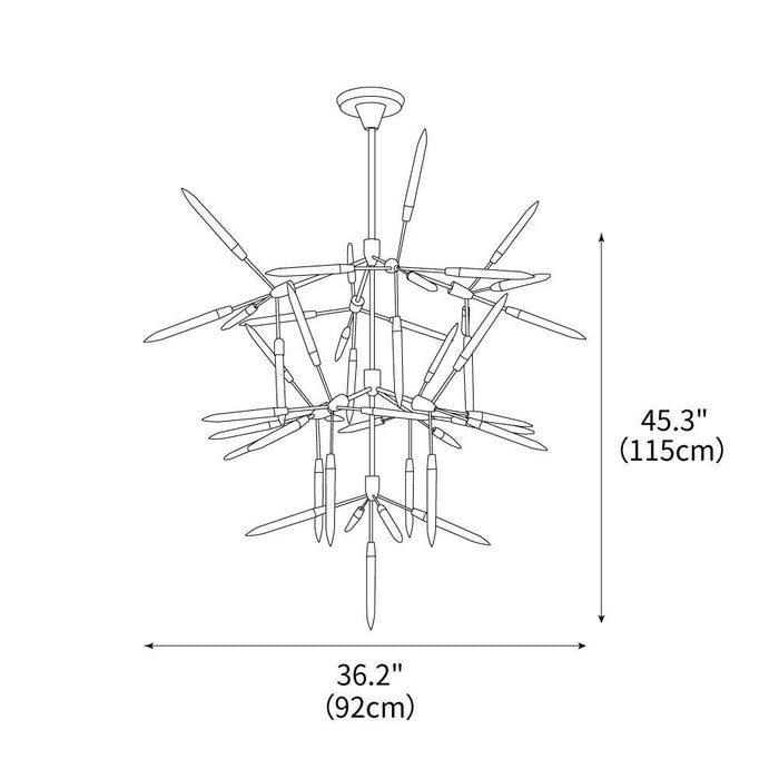 Starburst Chandelier