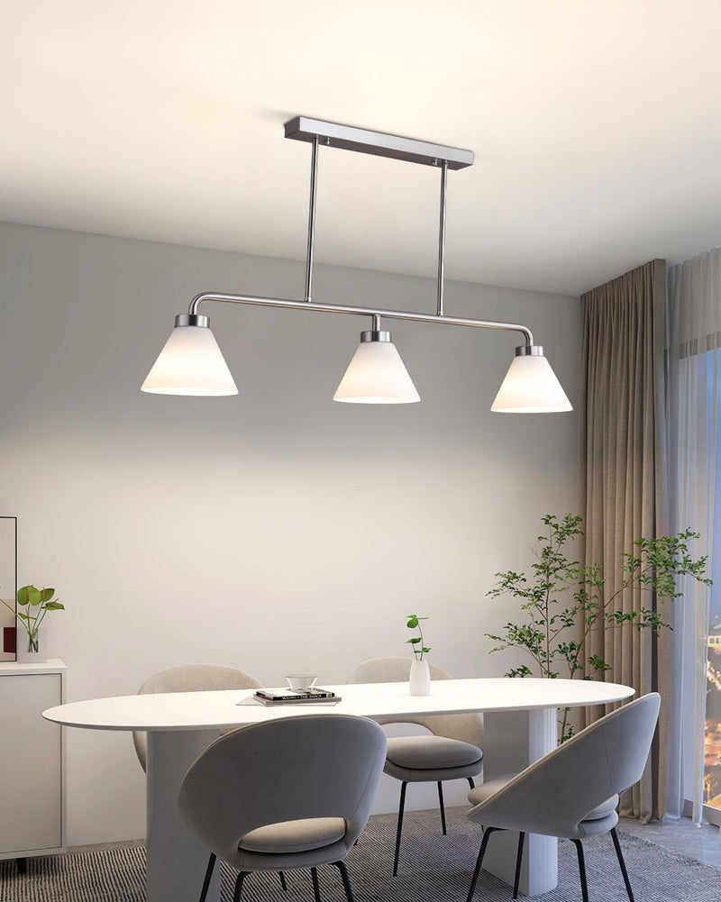 Stephens 3 - Light Modern Linear Chandelier 36.2"