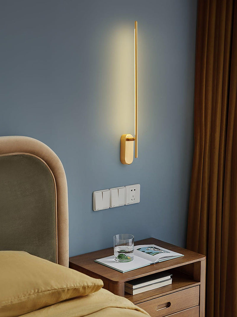 Stick Shaped Metal Sconce