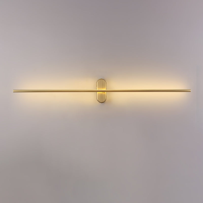 Stick Shaped Metal Sconce