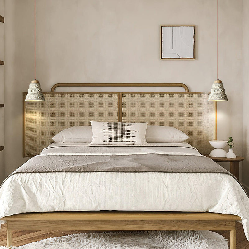 Stone Bell Pendant Light 7.1"