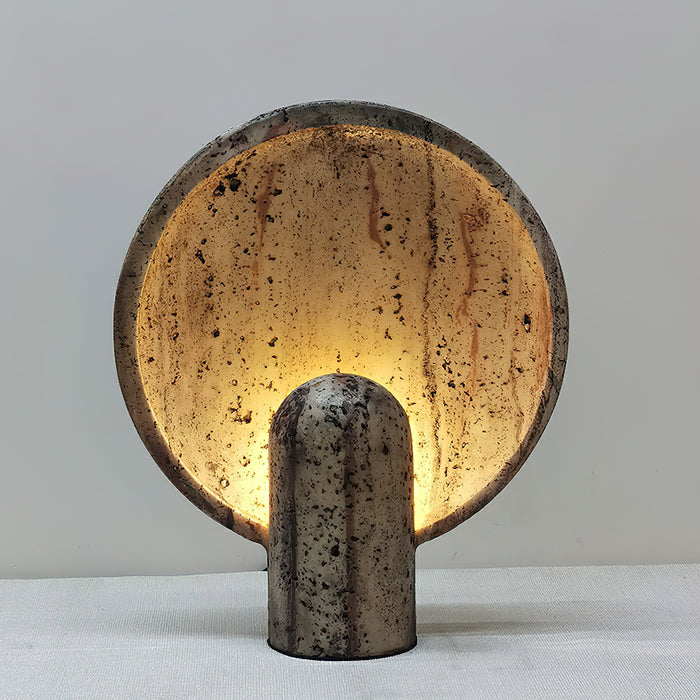 Stone Table Lamp 11.8"