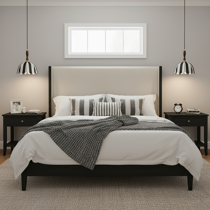 Stripe Tulip Pendant Light 7.9"