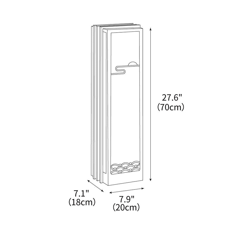 Sunrise Pattern Outdoor Light