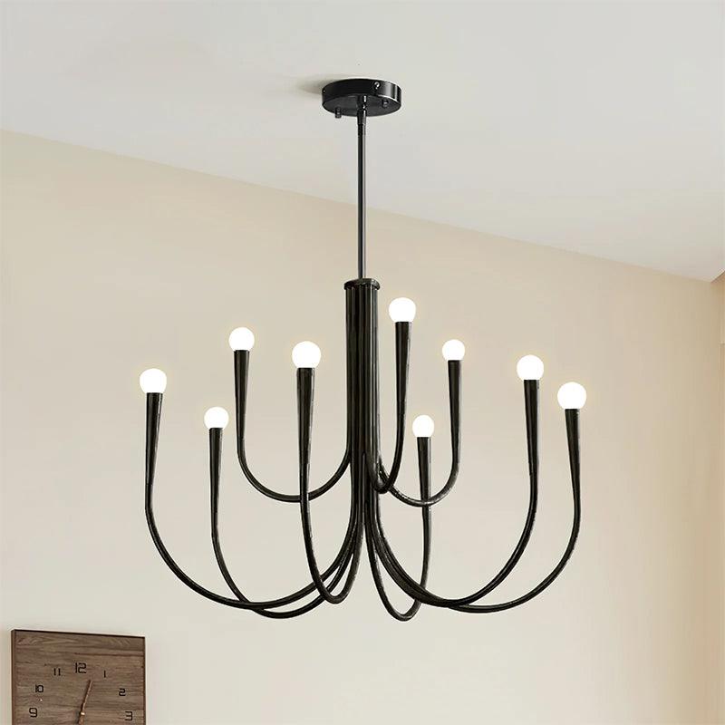 Swoop Arm Chandelier