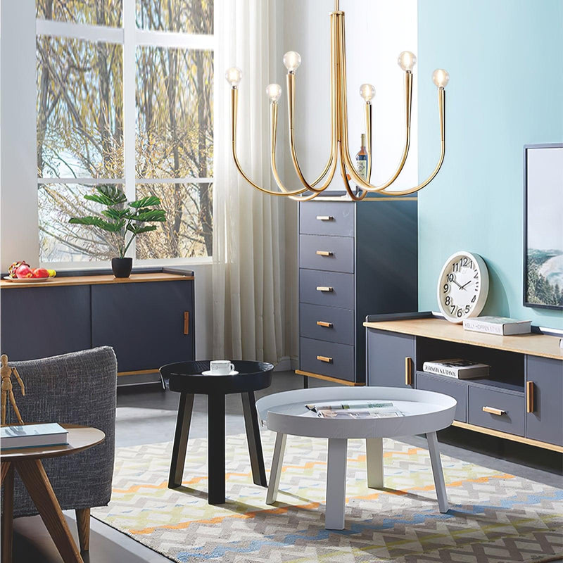 Swoop Arm Chandelier