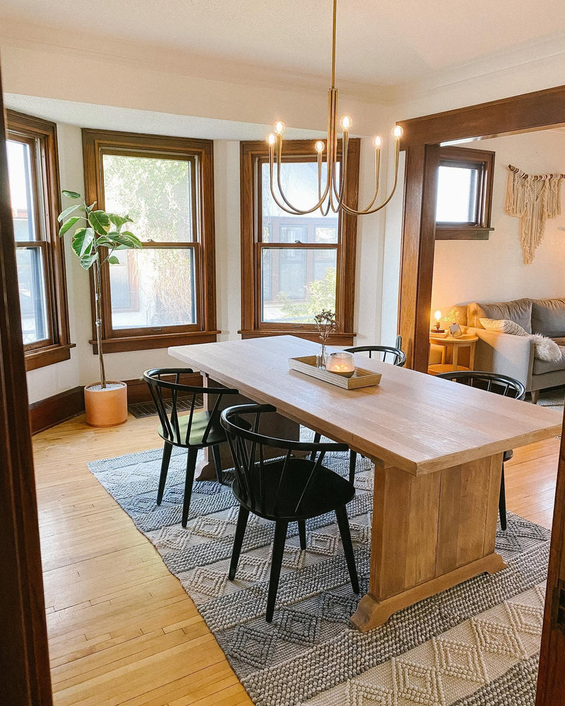 Swoop Arm Chandelier