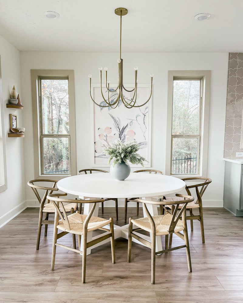 Swoop Arm Chandelier