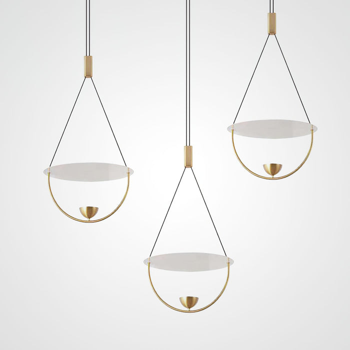 Teardrop LED Pendant Light 14.2"