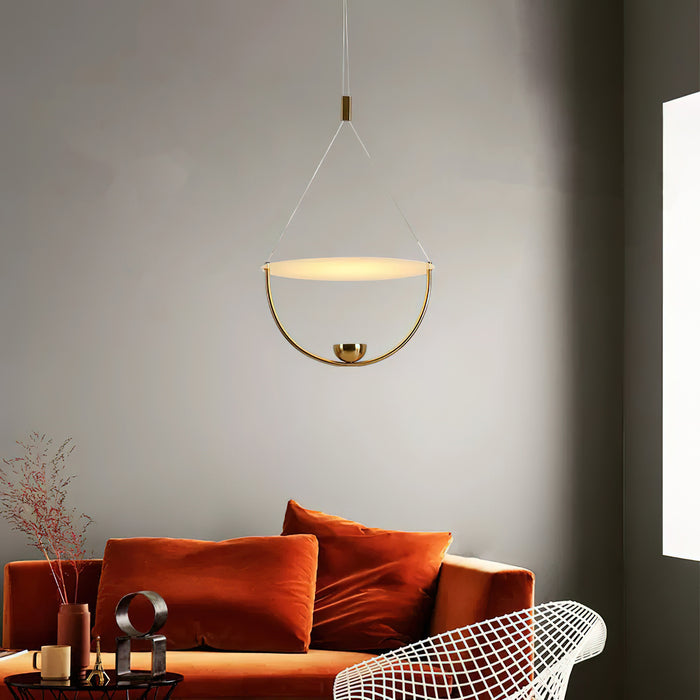 Teardrop LED Pendant Light 14.2"