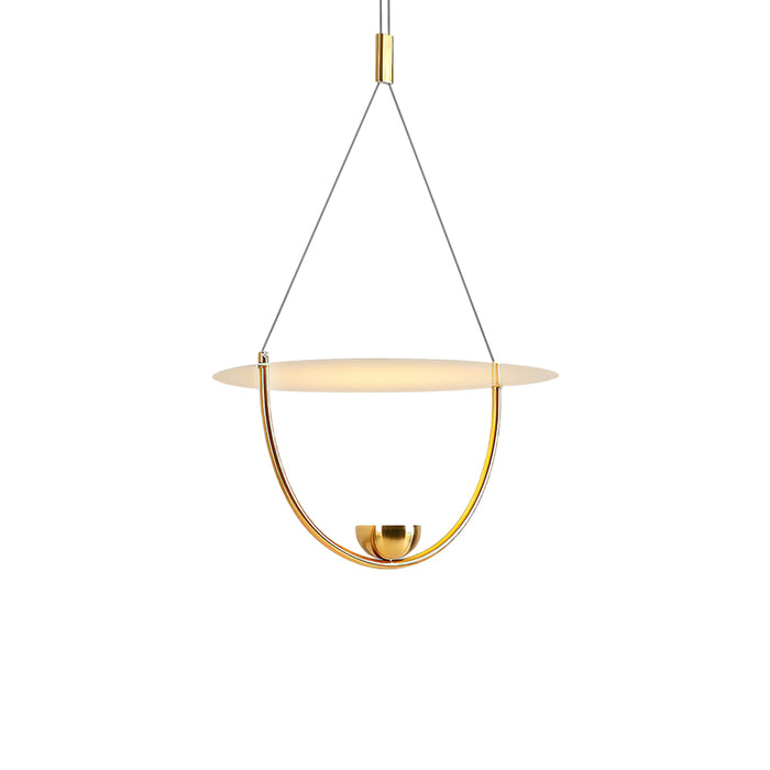 Teardrop LED Pendant Light 14.2"