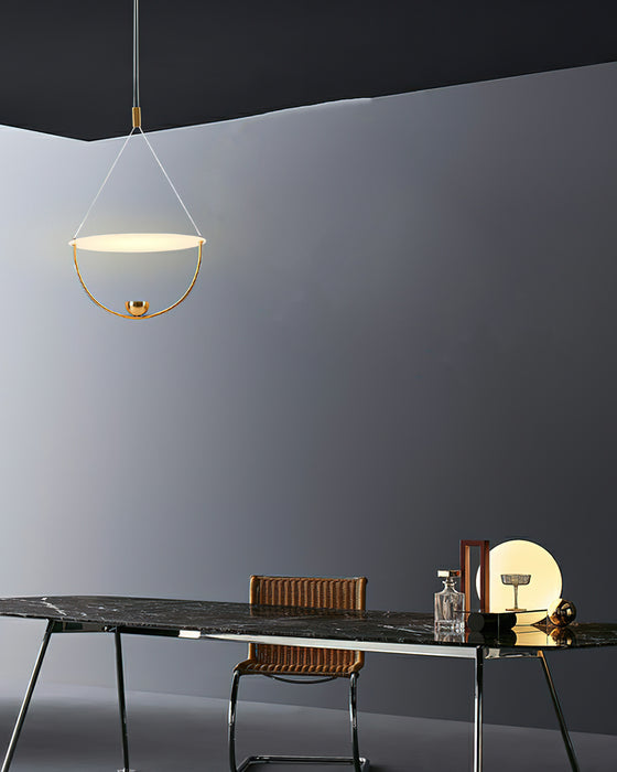 Teardrop LED Pendant Light 14.2"