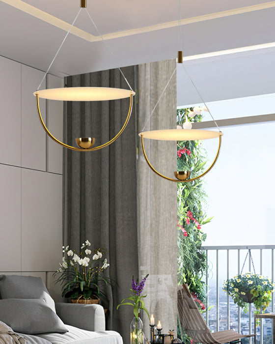 Teardrop LED Pendant Light 14.2"