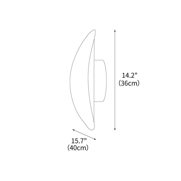 Tension Wall Lamp 15.7"