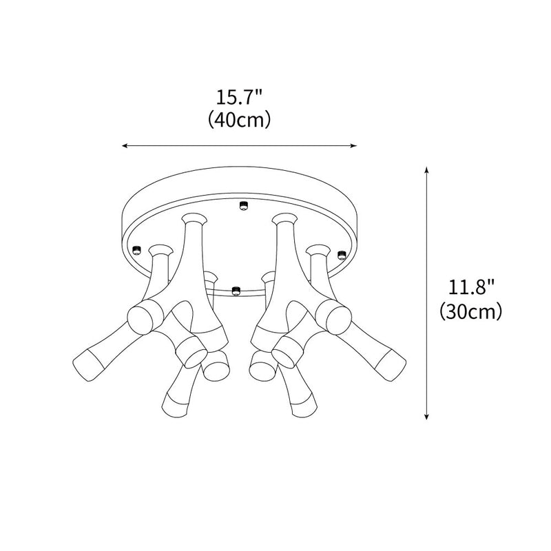 Tentacle Ceiling Lamp
