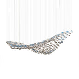 DIY Flying Wave Chandelier