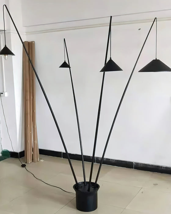 The Noir Arc Floor Lamp